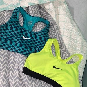 Nike sports bras